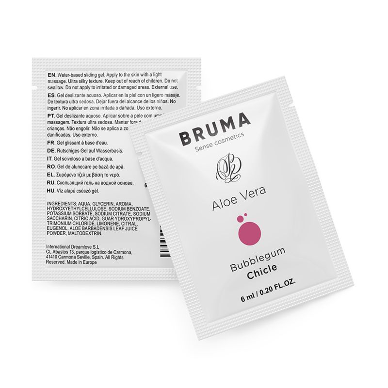BRUMA - GEL SCORREVOLE ALOE VERA GUSTO BUBBLEGUM 6 ML BRUMA