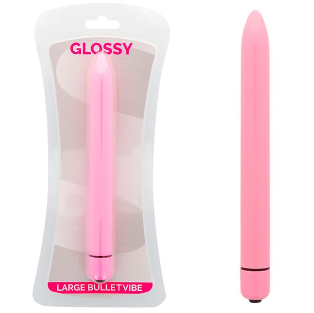 GLOSSY SLIM - ROSA VIBRATORE GLOSSY