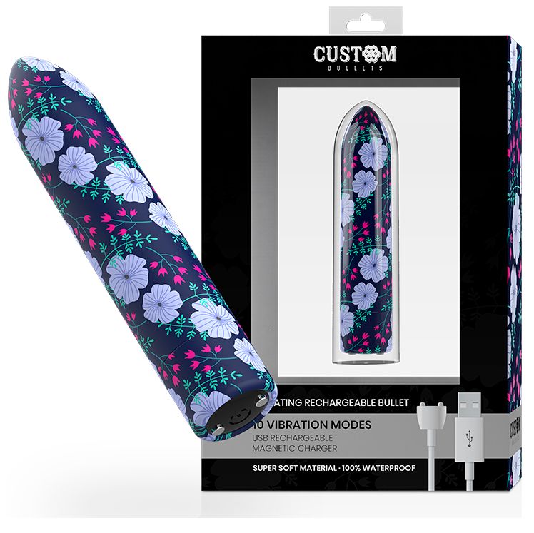 CUSTOM BULLETS - PERSONALIZZATE RICARICABILI PRIMAVERA 10 INTENSITÀ CUSTOM BULLETS