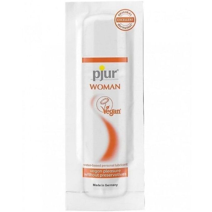 PJUR - WOMAN LUBRIFICANTE VEGANO A BASE ACQUA 2 ML PJUR