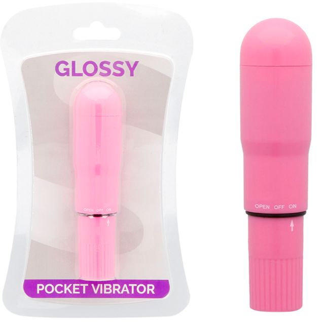 GLOSSY - VIBRATORE TASCABILE DEEP ROSE GLOSSY
