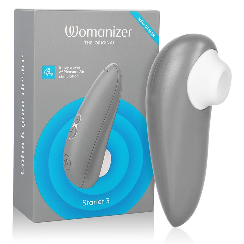 WOMANIZER - STIMOLATORE CLITORALE STARLET 3 GRIGIO WOMANIZER