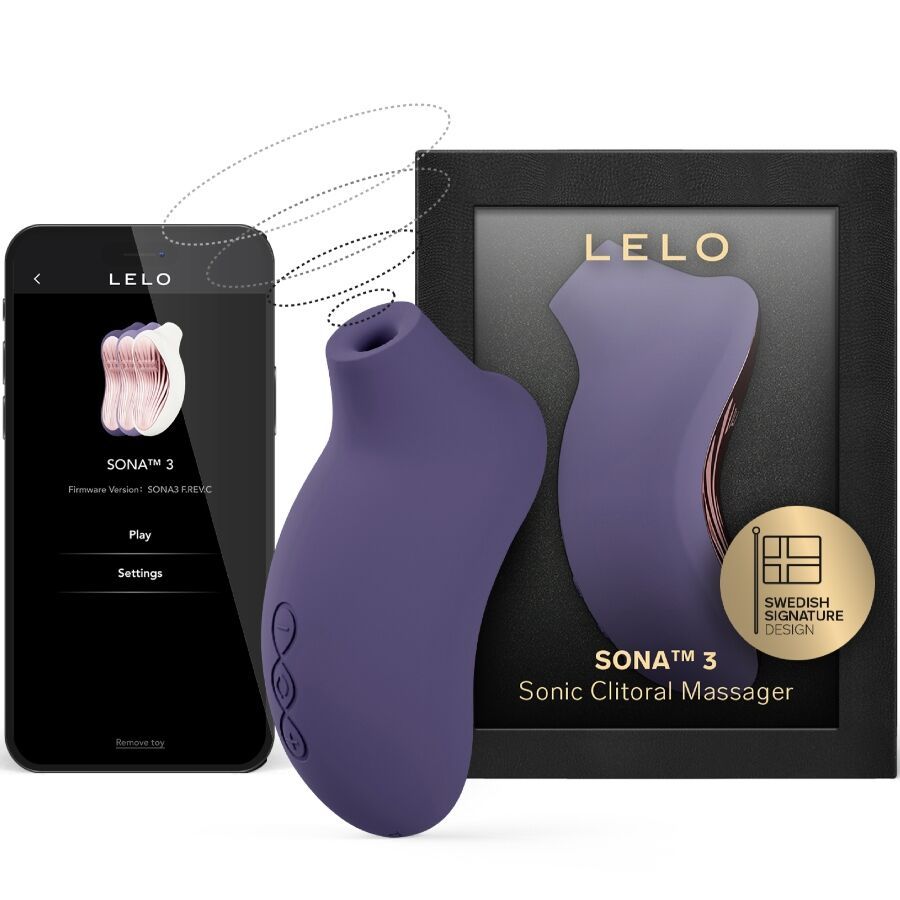 LELO - SONA 3 MASSAGGIATORE CLITORIDEO SONICO CYBER PURPLE LELO