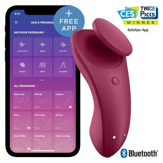 SATISFYER - SEXY SECRET PANTY SATISFYER CONNECT
