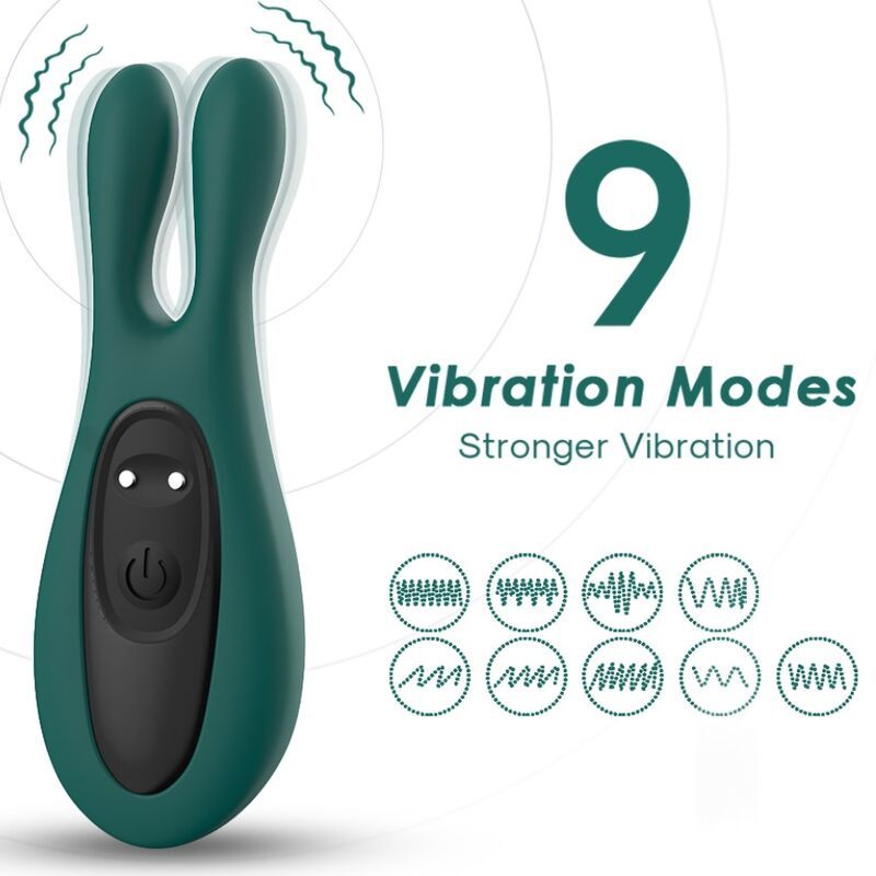 ARMONY - STIMOLATORE E VIBRATORE CONIGLIO VERDE ARMONY STIMULATORS
