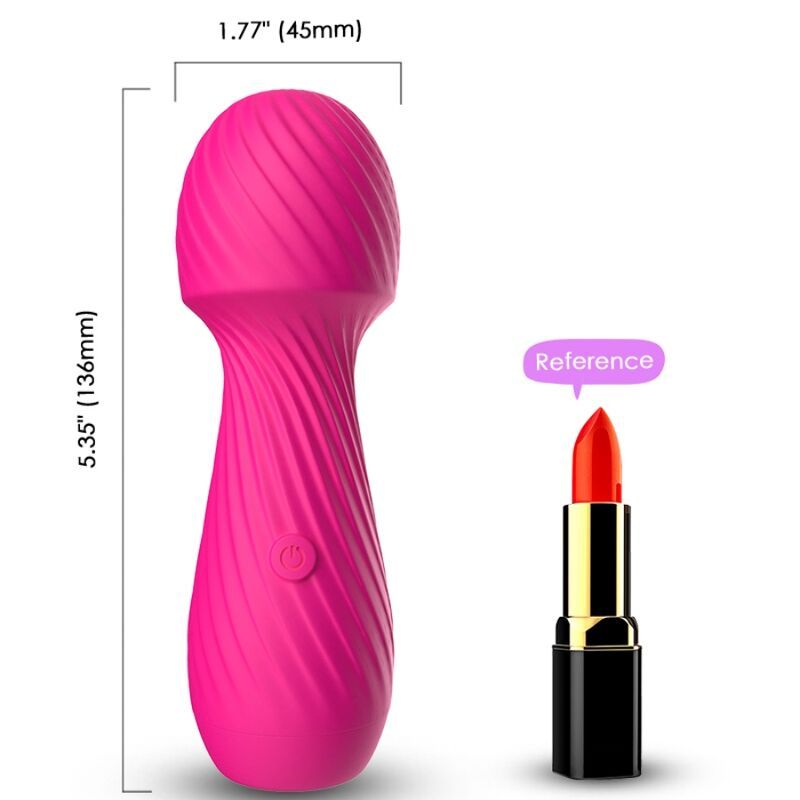 ARMONY - MASSAGGIATORE DAZZLE E VIBRATORE PICCOLO FUCSIA ARMONY MASSAGERS
