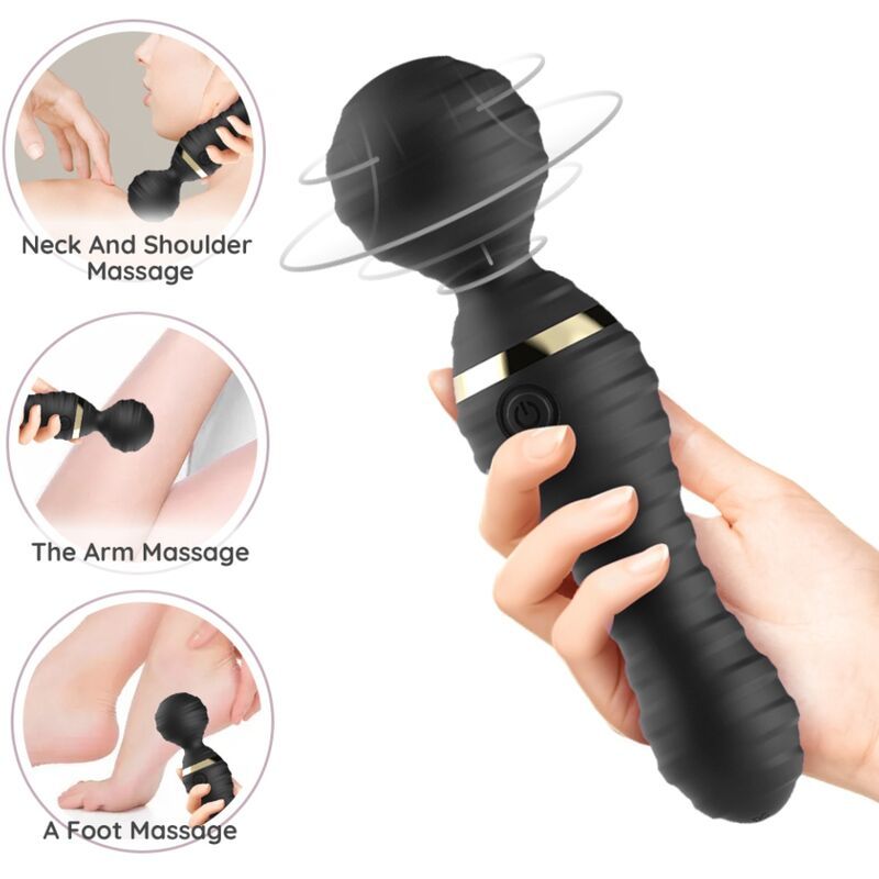 ARMONY - MASSAGGIATORE E VIBRATORE FREEDO PICCOLO NERO ARMONY MASSAGERS