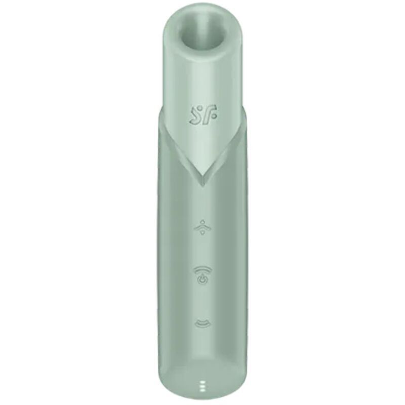 SATISFYER - NAUGHTY KISS WAVE STIMOLATORE CLITORIDEO ACQUAMARINA SATISFYER AIR PULSE