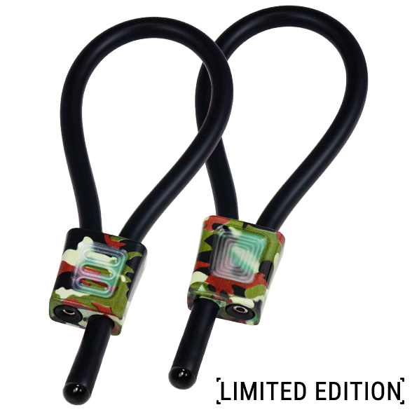 ELECTRASTIM - ANELLI PER IL CAZZO REGOLABILI PRESTIGE ELECTRALOOPS CAMOUFLAGE ELECTRASTIM