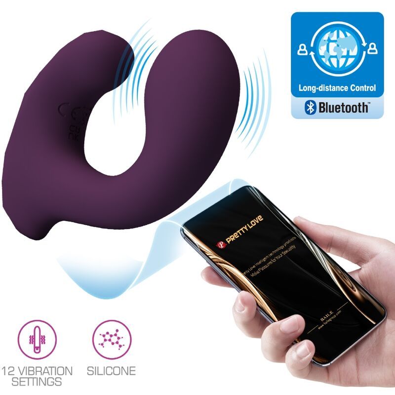 PRETTY LOVE - BILLY TELECOMANDO VIBRAZIONE VIOLA APP GRATUITA APP SERIES