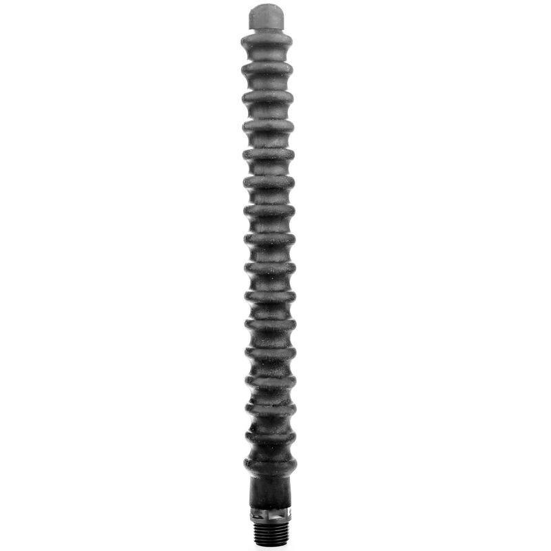 ALL BLACK - MEGA RIPPLE DOCCIA ANALE IN SILICONE 28,5 CM ALL BLACK