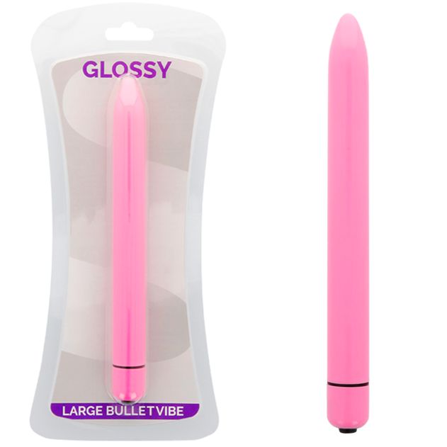 GLOSSY - VIBRATORE SLIM DEEP ROSE GLOSSY