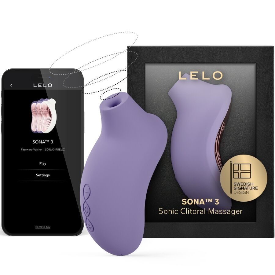 LELO - SONA 3 MASSAGGIATORE CLITORIDEO SONICO VIOLET DUSK LELO