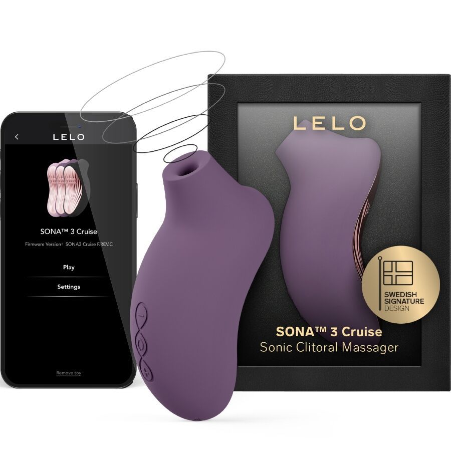 LELO - SONA 3 CRUISE MASSAGGIATORE CLITORALE SONICO PRUGNA LELO