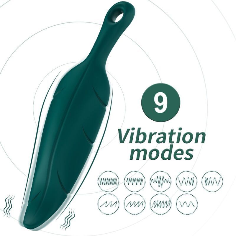 ARMONY - STIMOLATORE E VIBRATORE VERDE FOGLIA ARMONY STIMULATORS