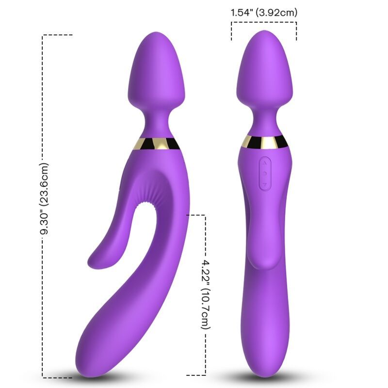 ARMONY - MASSAGGIATORE E VIBRATORE RABBIT VIOLA ARMONY MASSAGERS