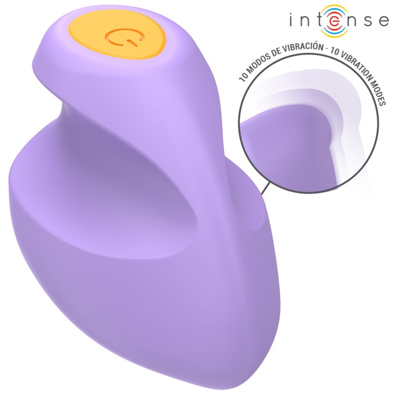 INTENSE - URSULA STIMOLATORE 10 VIBRAZIONI VIOLA INTENSE FUN TOYS