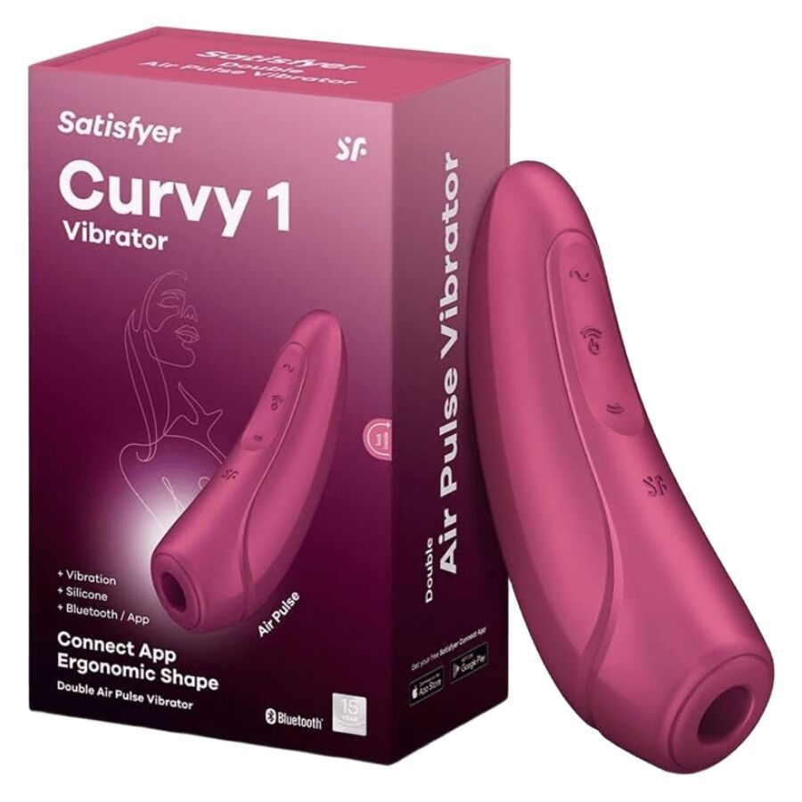 SATISFYER - CURVY 1 ROSSO ROSA SATISFYER CONNECT