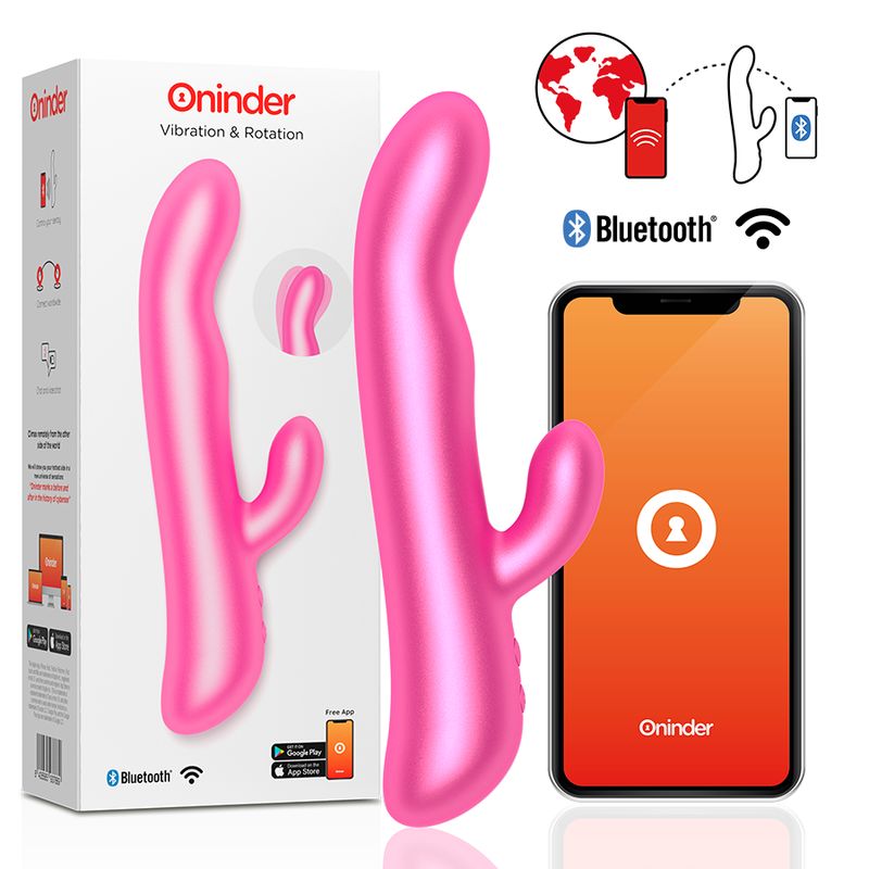 ONINDER - OSLO VIBRAZIONE E ROTAZIONE ROSA - APP GRATUITA ONINDER