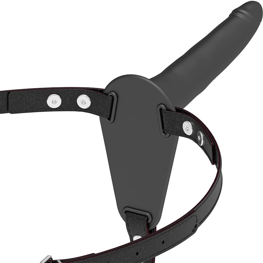 FETISH SUBMISSIVE HARNESS - SILICONE NERO 15 CM FETISH SUBMISSIVE HARNESS