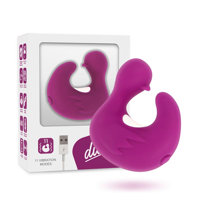COVERME - DUCKYMANIA RICARICABILE DITALE ANATRA STIMOLANTE IN SILICONE COVERME