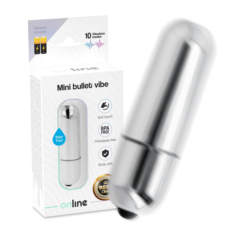 ONLINE - MINI PROIETTORE VIBRANTE ARGENTO ONLINE