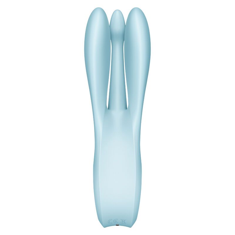 SATISFYER - THREESOME 1 VIBRATORE BLU SATISFYER VIBRATOR