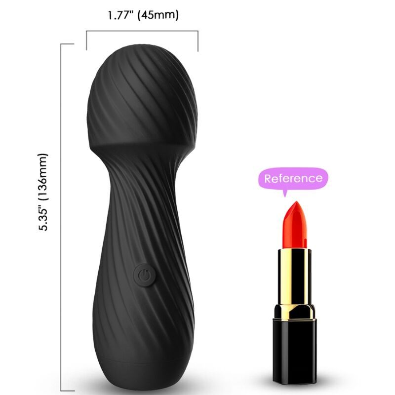 ARMONY - MASSAGGIATORE E VIBRATORE DAZZLE PICCOLO NERO ARMONY MASSAGERS