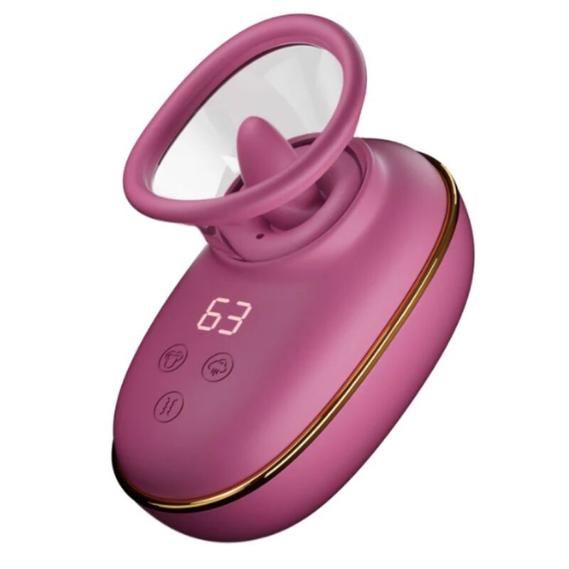 SHE.E.O - POMPA AUTOMATICA PER LA STIMOLAZIONE CLITORIDEA CON EFFETTO LECCHIO (VIOLA) She.E.O