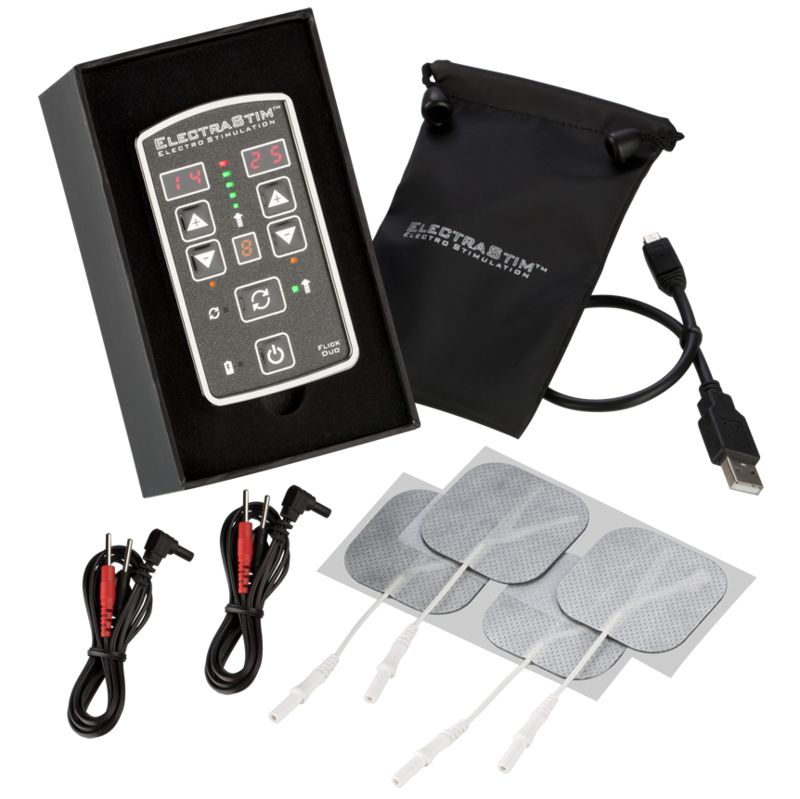 ELECTRASTIM - PACCHETTO STIMOLATORE FLICK DUO ELECTRASTIM