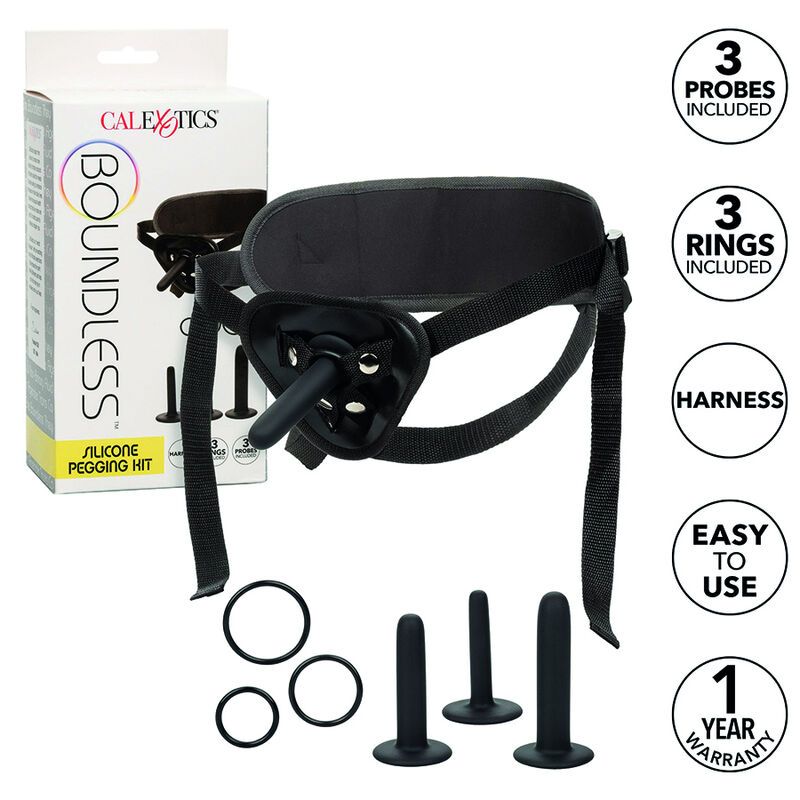 CALEXOTICS - BOUNDLESS KIT DI PEGGING IN SILICONE CALEXOTICS
