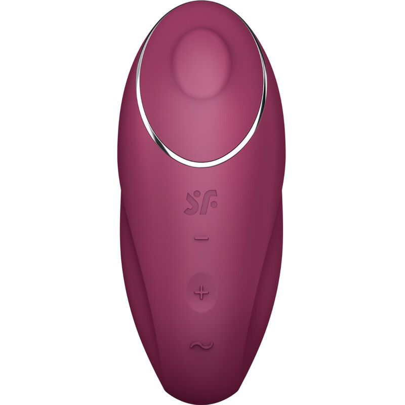 SATISFYER - TAP &amp; CLIMAX 1 VIBRATORE LAY-ON ROSSO SATISFYER LAYONS