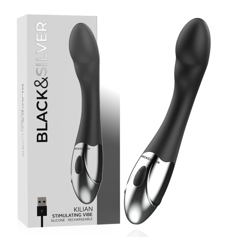 BLACK&amp;SILVER - VIBRA STIMOLANTE KILIAN BLACK&amp;SILVER
