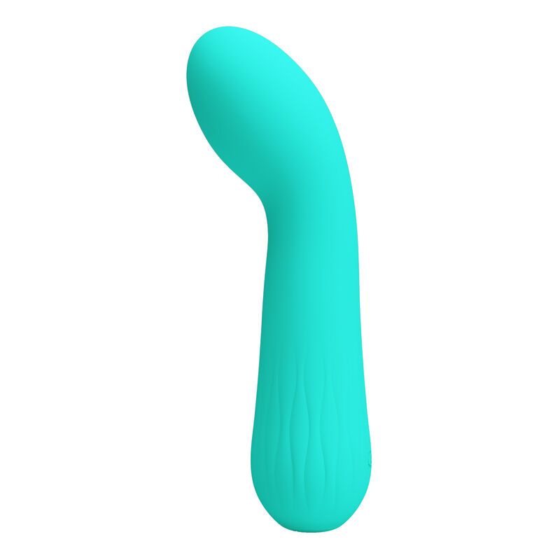 PRETTY LOVE - VIBRATORE RICARICABILE FAUN VERDE ACQUA FUN TOYS