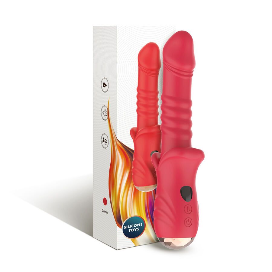 ARMONY - POINT A DILDO VIBRATORE STIMOLANTE ROSSO ARMONY VIBRATORS
