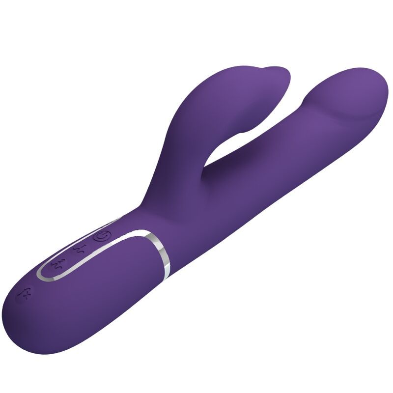 PRETTY LOVE - ZALIN PERLE VIBRATORE CONIGLIO 4 EN 1 VIOLA HIGH TECH