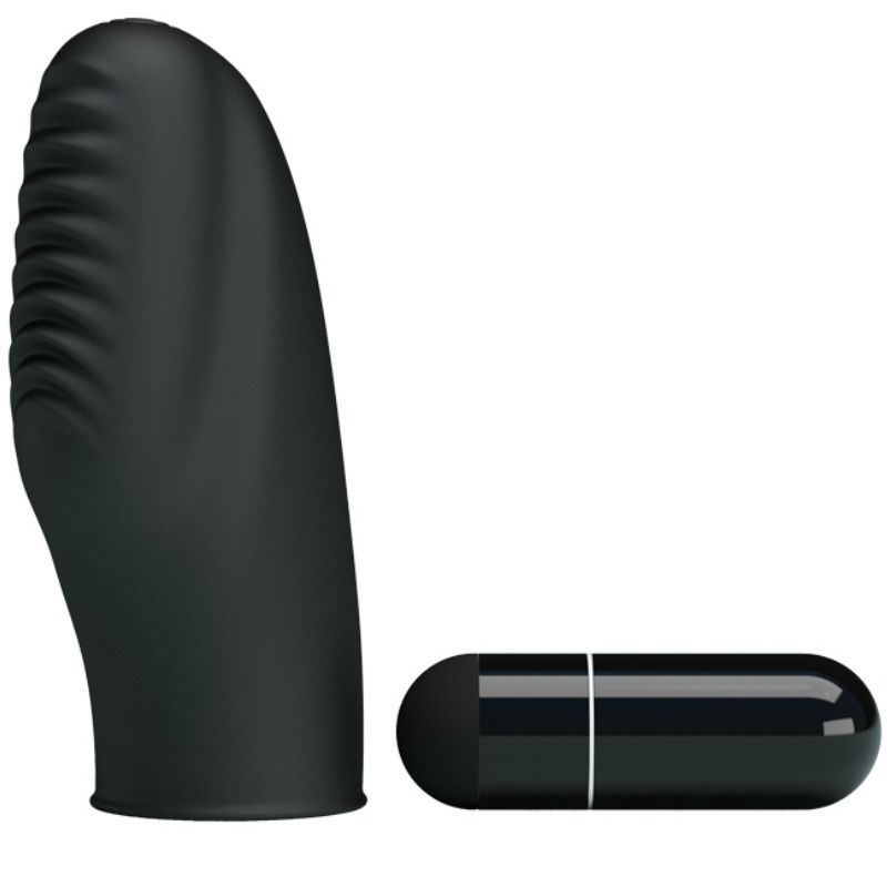 PRETTY LOVE - FLIRTATION STANFORD NERO VIBRAZIONE DITALE FUN TOYS