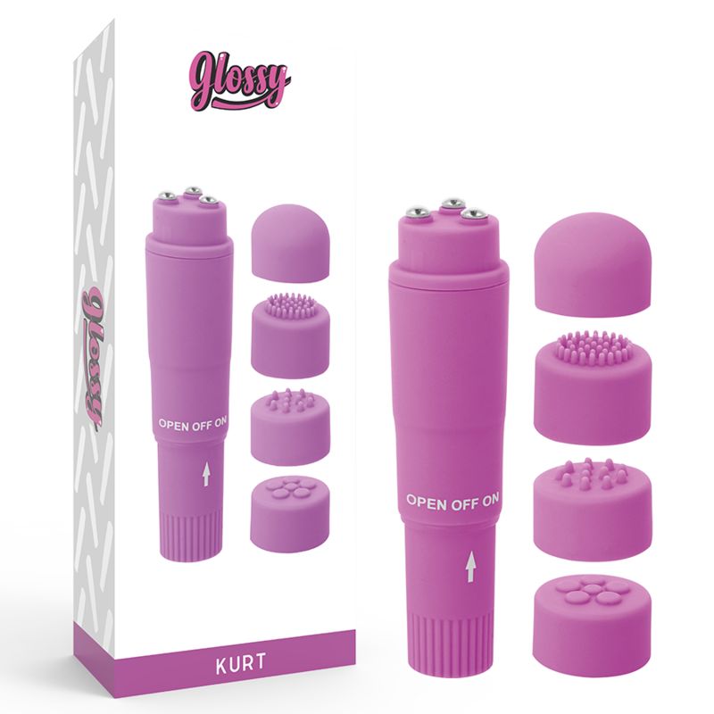 GLOSSY - MASSAGGIATORE KURT POCKET VIOLA GLOSSY