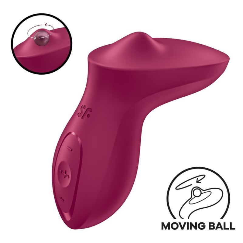 SATISFYER - VIBRATORE ECCITANTE DA APPOGGIO CLITORIDE FUCSIA SATISFYER VIBRATOR