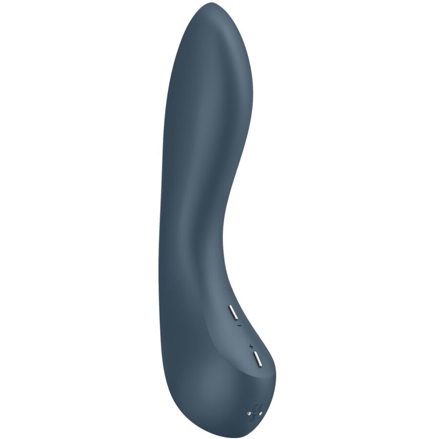SATISFYER - G-SPOT WAVE 4 VIBRATORE PROGRAMMA 12 VIBRAZIONI GRIGIO SCURO SATISFYER VIBRATOR