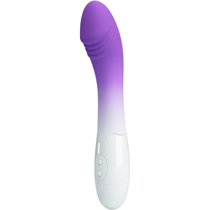 PRETTY LOVE - VIBRATORE ELEMENTAL G-SPOT 30 VIBRAZIONI VIOLA HIGH TECH