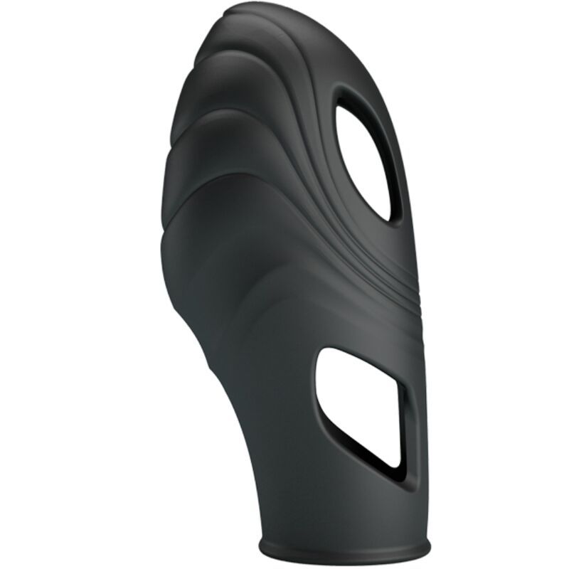 PRETTY LOVE - VIBRATORE DA DITA IN SILICONE LICH NERO FUN TOYS