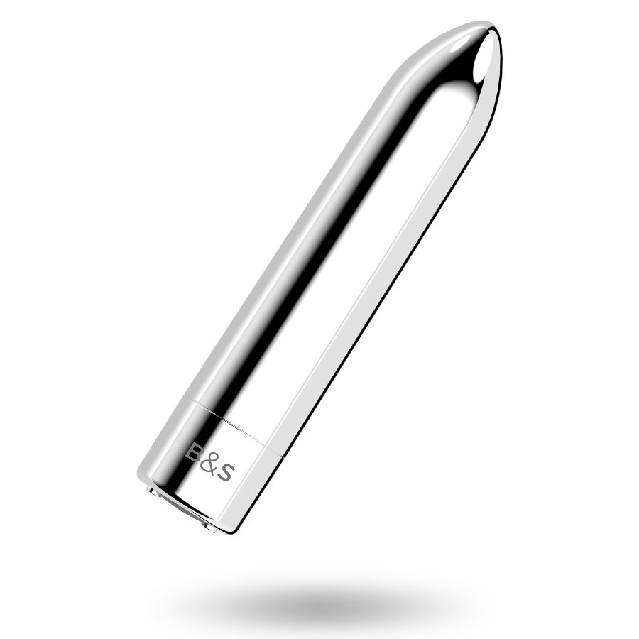 BLACK&amp;SILVER - KAILAN 2 PROIETTILE MAGNETICO VIBRANTE ARGENTO BLACK&amp;SILVER
