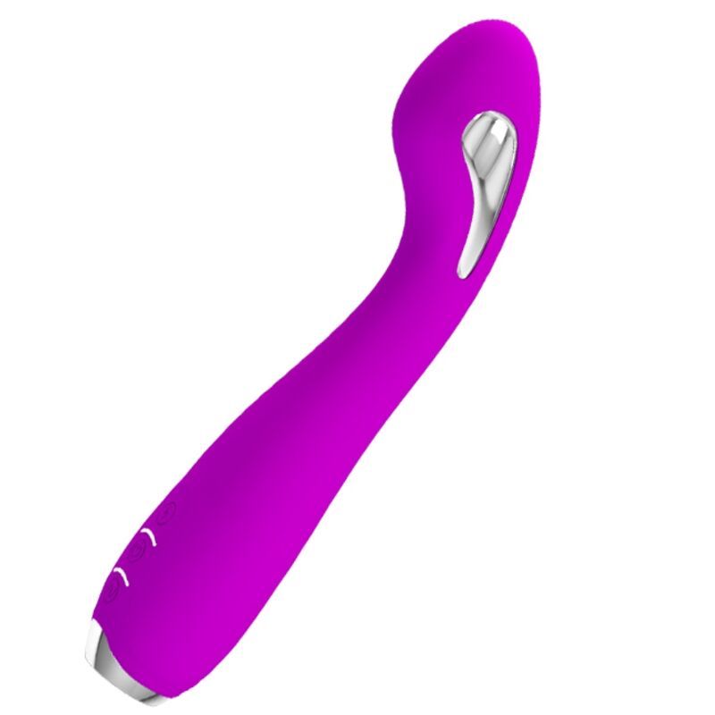 PRETTY LOVE - VIBRATORE ELETTROSHOCK RICARICABILE HECTOR IMPERMEABILE VIOLA HIGH TECH