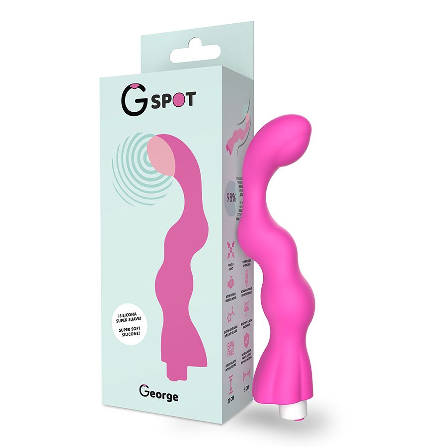 G-SPOT - GEORGE VIBRATORE GUM ROSA G-SPOT