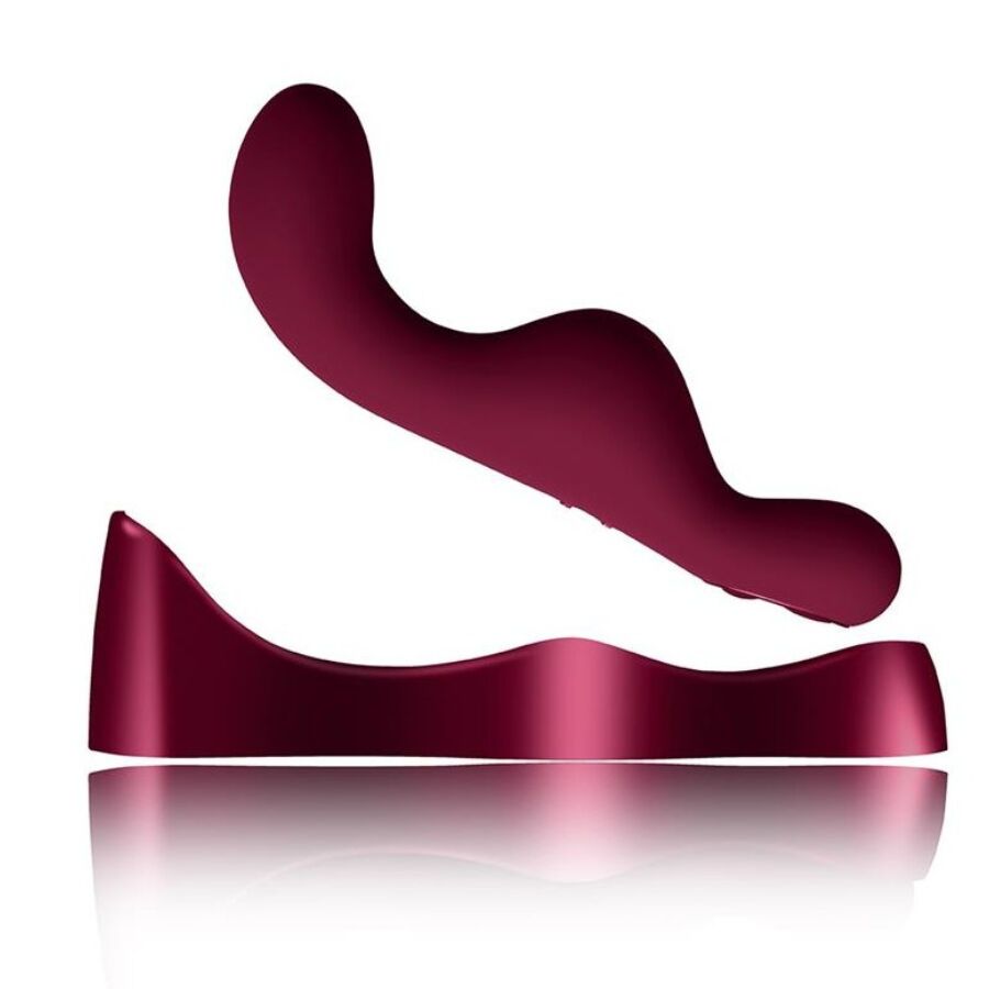 ROCKS-OFF - VIBRATORE PER PUNTO G ROSSO RUBY GLOW ROCKS-OFF