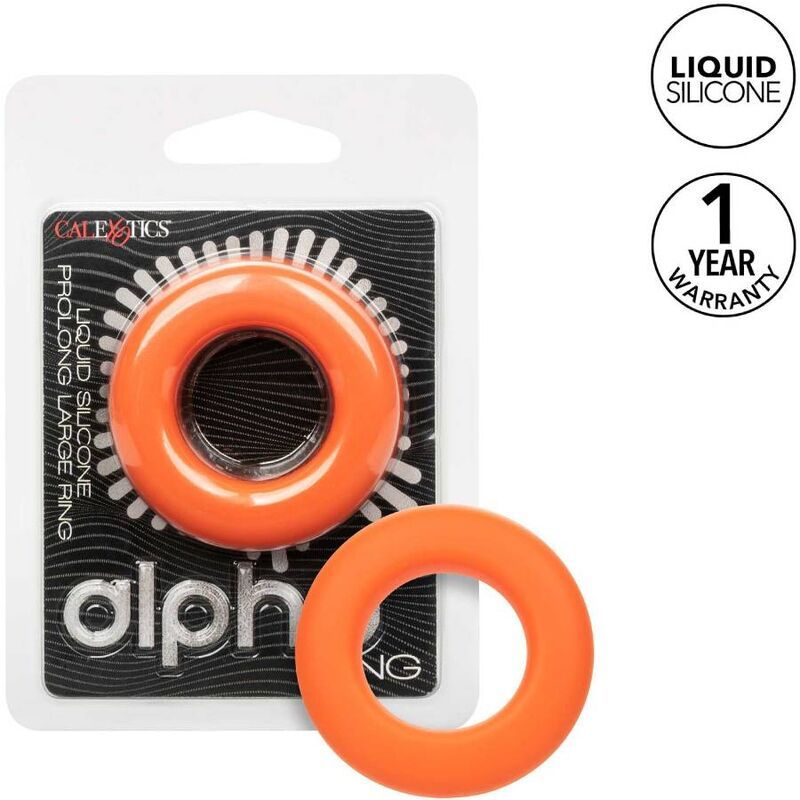 CALEXOTICS - ALPHA ANELLO GRANDE PROLONG ARANCIO CALEXOTICS
