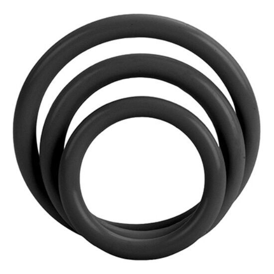 CALEXOTICS - TRI-ANELLI NERO CALEXOTICS