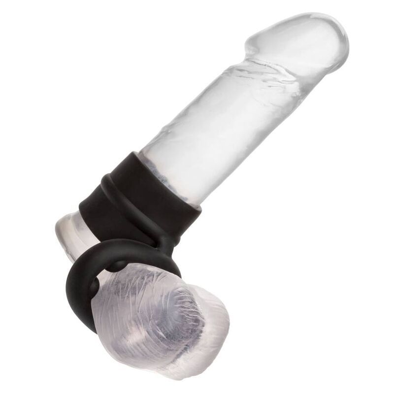 CALEXOTICS - ANELLO ALPHA DUAL MAGNUM NERO CALEXOTICS