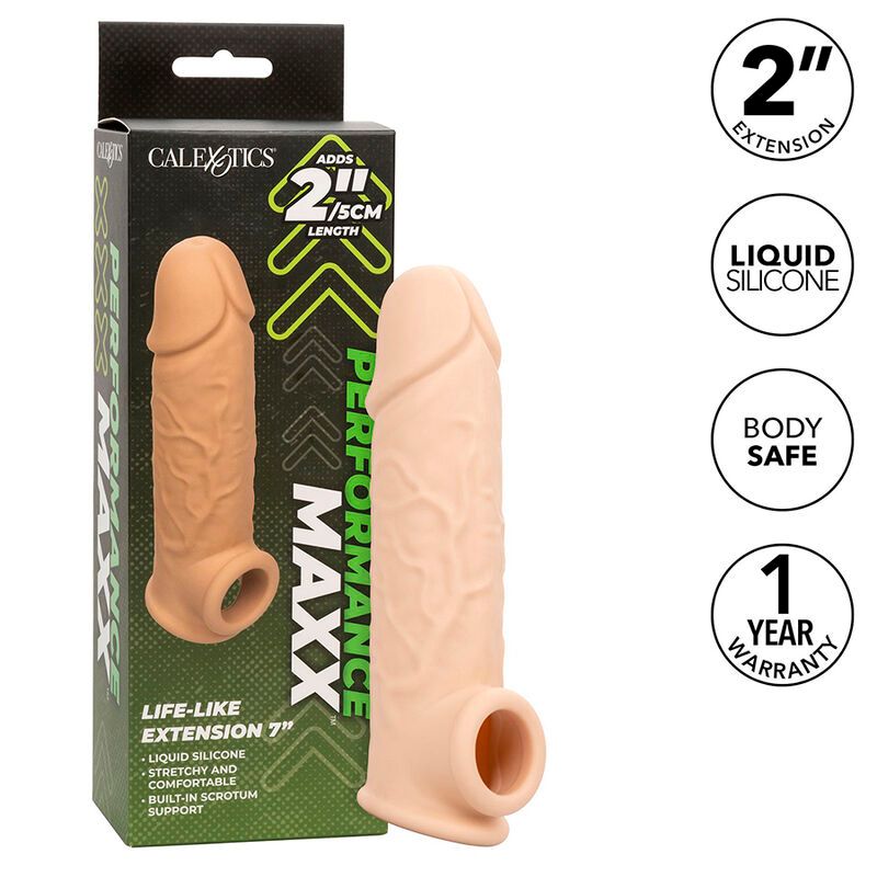 CALEXOTICS - PERFORMANCE MAXX LIFE-LIKE EXTENSION 7 PELLE CHIARA CALEXOTICS